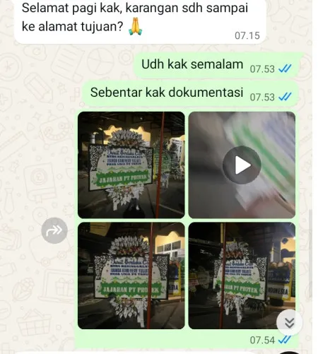 Pengiriman Papan Bunga Selamat Cakung