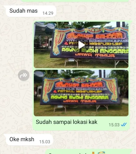 Pengiriman Papan Bunga Cakung