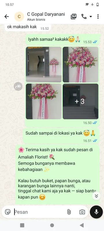 Pengiriman Karangan Bunga Cakung