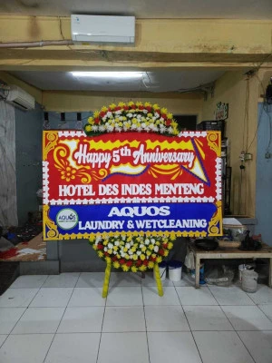 Papan Bunga di Cakung